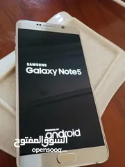  1 قراءه الاعلان ضروري Samsung Note 5 شبه جديد
