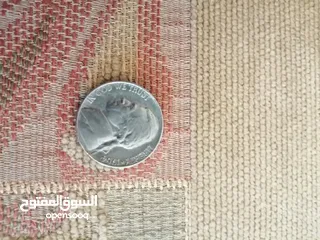  4 عملات قديمة للبيع اردني امريكي بريطاني ألماني عراقي خليجي يوجد قطع نوادر ومميزة