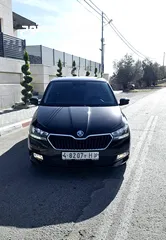  2 سكودا فابيا 2022 اوتماتيك بنزين سحب شركة فحص نخب