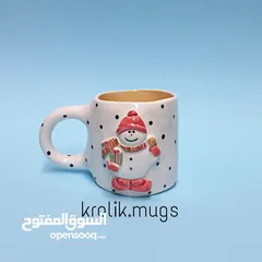  8 el yapimi sermicأكواب سيراميكيه صناعة يدوية بجودة عالية وتصاميم فريدة handmad ceramic mug iran