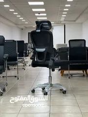  13 كرسيك بيعكس شخصيتك! كراسي فاخرة بتصميم أوروبي مريح وجودة عالية مسند رأس – دعم للظهر – قاعدة كروم قوي