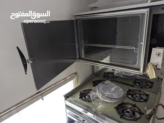  6 Unique one of a kind double deck gas stove oven and range