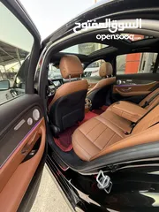  12 مرسيدس E350 2020 AMG فحص كامل ممشى قليل فل اضافات اعلى صنف لون اسود غرفة كاميل