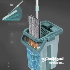  1 سطل مسح مع عصاره حجمه مناسب وجوده ولا أروع