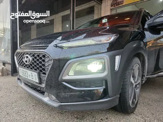  12 هونداي كونا اعلى طراز بحالة الوكالة بسعر حرق