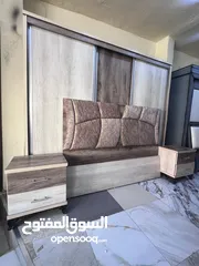  1 غرفة نوم ماستر ستايل تركي تفصيل خشب الامنيت 18مل ملبس من داخل والخارج