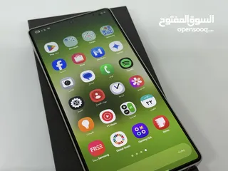  11 Samsung Galaxy S25 Ultra استخدام أيام مع كفر الشركة بحالة الشركة