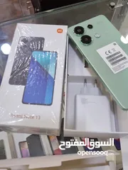  4 مشغل ايام Not 13 رام 16 جيجا 256 أغراضة والكرتونه الأصلية مكفول 11 شهر  متوفر توصيل