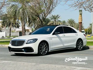  1 MERCEDES S550 FULL OPTION  MODEL 2015