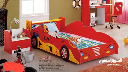  1 سرير سيارة لاطفال