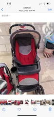  2 عربايه ماركه Good baby اسود واحمر