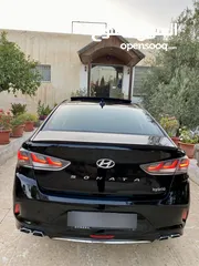  8 هونداي سوناتا موديل 2018 وارد الوكالة الاردنية مالك اول فحص كامل 7 جيد