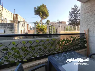  13 شقة مفروشة سوبر ديلوكس للإيجار – عين مصباح  قلب رام الله