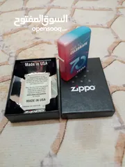  7 ولاعة زيبو Zippo هي ولاعة معدنية قابلة لإعادة الاستخدام من إنتاج شركة زيبو مانوفاكتشرينج في برادفورد