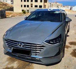  1 هيونداي سوناتا 2020 وارد كوريا بحالة ممتازة للبيع بدون جمرك او مجمركة