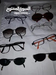  4 اطارات نظارات طبيه ماركات عالميه للبيع