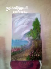 16 لوحات فنيه رسم يدوي احترافي