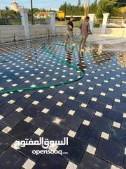  16 بلاط بازلت وادراج جميع القياسات بأسعار مغريه