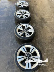  1 جنط 18 مع عجل 225 / 40 / 18