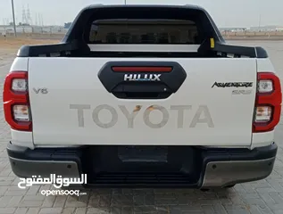  7 Toyota Hilux Adventure SR5 V6 4.0 L Full Option Model 2022