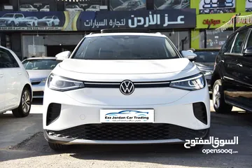  6 فولكسفاجن ID.4 كروز بيور بلس كهربائية بالكامل Volkswagen ID.4 Crozz PURE + 2021