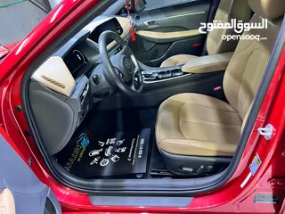  9 Hyundai Sonata 2.5 SEL limited full option beautiful super Red Color