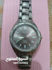  1 ساعة  OMAX QUARTZ الرجالية للبيع  17د الأصلية  WATERPROOF