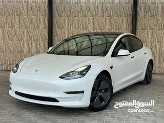  6 Tesla Model 3 Standerd Plus 2021 تيسلا فحص كامل بسعر مغررري جدا