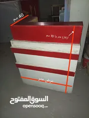  2 ميز كاشير خشب + كرسي سعر 150 سعودي