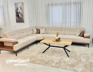  7 مفروشات الجنان زاوية مودرن