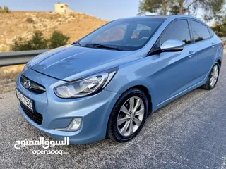  1 هونداي اكسنت 2011 وارد الوكالة الاردنية