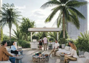  8 منزل الأحلام بانتظارك : شقة فاخرة في قلب Business Bay وبالقرب من برج خليفة ودبي مول بمقدم 20% فقط