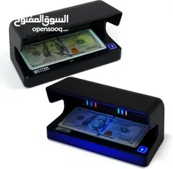  11 فاحص عملة (كاشف عملة ) UV Counterfeit Money Detector