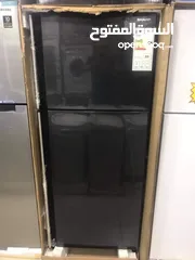  9 ثلاجه شارب لون اسود مميز 450 ليتر بسعر حرق