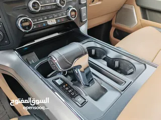  18 Ford F-150 2021 Lariat ( Gasoline )   powerboost 4x4 فورد f150 موديل 2021 بحالة ممتازة