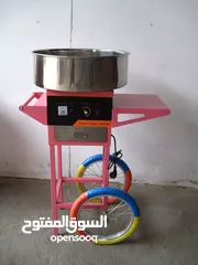  1 ماكينه غزل البنات مع استاند cotton candy machine maker