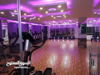  8 نادي رياضي GYM مميز للبيع كااش او اقساط 23000 ( شامل الرخصه )