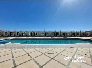  5 شاليه 55م عالبحر ف منتجع Oasis Marina