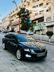  1 سكودا اوكتافيا ستيشن انتاج وترخيص 2018 بسعر حرق موجودة في الخليل