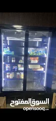  2 ثلاجات عرض شبه جديده