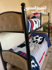  6 سرير طابقين حديد بحالة ممتازة وبسعر مناسب جداً