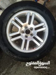  9 جنطات 16 وجنطات وسبيرات مشكله