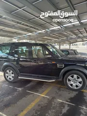  2 Black land Rover 2007 LR3