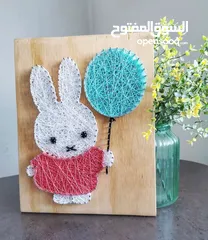  2 فن الرسم بالمسامير والخيوط