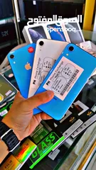  9 بأقل سعر : iPhone XR 128gb هواتف نظيفة جدا بدون اي شموخ أو مشاكل بحالة الوكالة مع ضمان و ملحقاتها