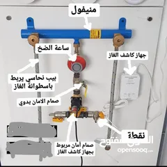  24 gas pipe line instillations work