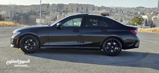  9 Bmw 330e 2021 Plug in hybrid M kit فل كامل فحص كامل