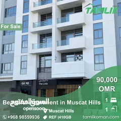 10 Beautiful Apartment for Sale in Muscat Hills  REF 410GB
