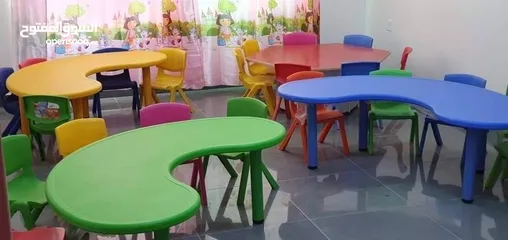  6 العاب حضانات ورياض الأطفال ومناطق الألعاب ومراكز الترفيه تجهيزات شاملة