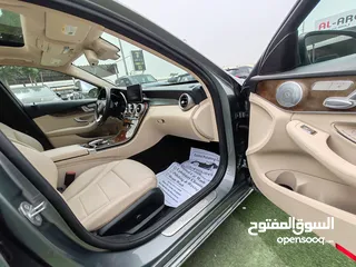  11 Mersdese Benz C300 model 2017 full option banuramic